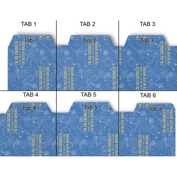 Engineer Quotes Page Dividers - Set of 6 - Approval