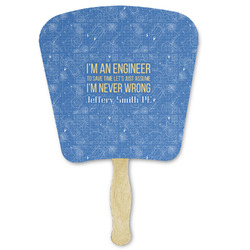 Engineer Quotes Paper Fan (Personalized)