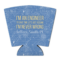 Engineer Quotes Party Cup Sleeve - with Bottom (Personalized)