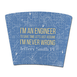 Engineer Quotes Party Cup Sleeve - without bottom (Personalized)