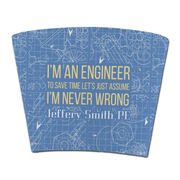 Custom Engineer Quotes Party Cup Sleeve - without bottom (Personalized)