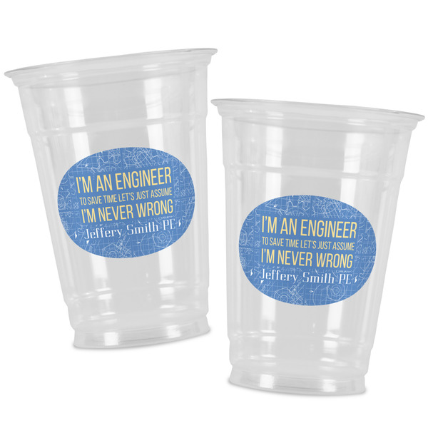 Engineer Quotes Party Cups - 16oz - Alt View
