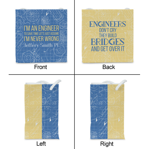 Engineer Quotes Party Favor Gift Bag - Gloss - Approval