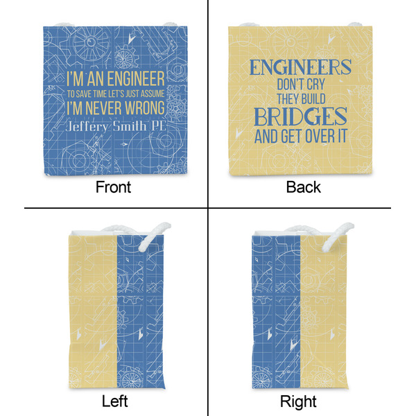 Engineer Quotes Party Favor Gift Bag - Matte - Approval