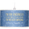 Engineer Quotes Pendant Lamp Shade