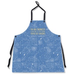 Engineer Quotes Apron Without Pockets w/ Name or Text