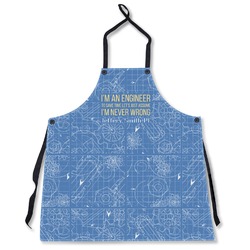 Engineer Quotes Apron Without Pockets w/ Name or Text