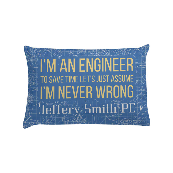 Custom Engineer Quotes Pillow Case - Standard (Personalized)