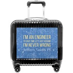 Engineer Quotes Pilot / Flight Suitcase (Personalized)