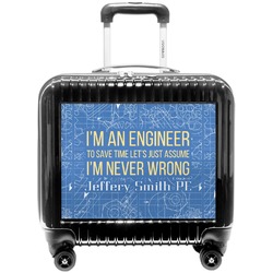 Engineer Quotes Pilot / Flight Suitcase (Personalized)