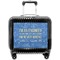 Engineer Quotes Pilot Bag Luggage with Wheels