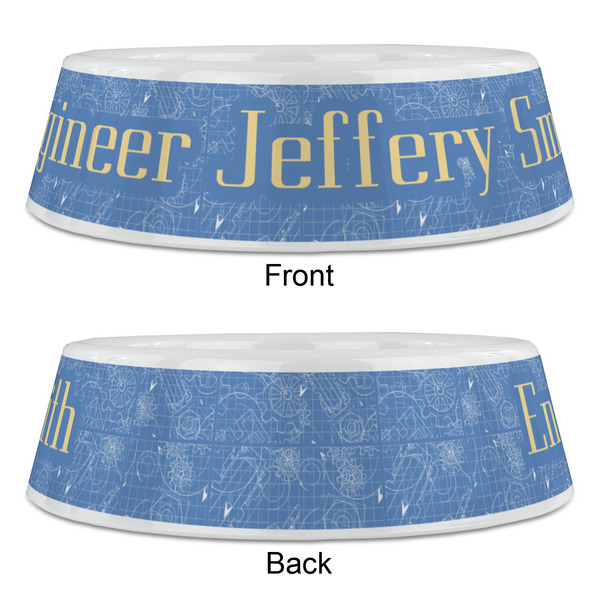 Engineer Quotes Plastic Pet Bowls - Large - APPROVAL
