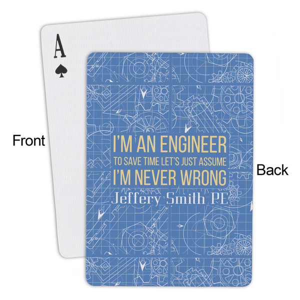 Engineer Quotes Playing Cards - Approval