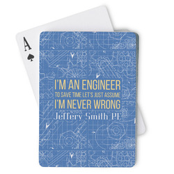 Engineer Quotes Playing Cards (Personalized)