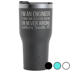 Engineer Quotes RTIC Tumbler - 30 oz (Personalized)