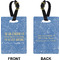Engineer Quotes Rectangle Luggage Tag (Front + Back)