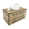 Engineer Quotes Rectangle Tissue Box Covers - Wood - with tissue