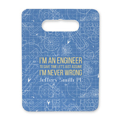 Engineer Quotes Rectangular Trivet with Handle (Personalized)