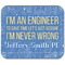 Engineer Quotes Rectangular Mouse Pad - APPROVAL