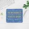 Engineer Quotes Rectangular Mouse Pad - LIFESTYLE 2