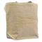 Engineer Quotes Reusable Cotton Grocery Bag - Front View