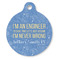 Engineer Quotes Round Pet ID Tag (Personalized)