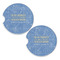 Engineer Quotes Sandstone Car Coasters - Set of 2