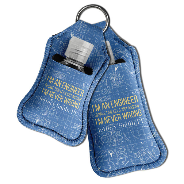 Engineer Quotes Sanitizer Holder Keychain - Both in Case (PARENT)