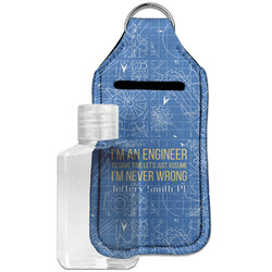 Engineer Quotes Hand Sanitizer & Keychain Holder - Large (Personalized)