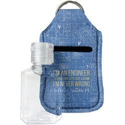 Engineer Quotes Hand Sanitizer & Keychain Holder (Personalized)