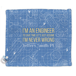 Engineer Quotes Security Blanket - Single Sided (Personalized)