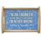 Engineer Quotes Natural Wooden Tray - Small (Personalized)
