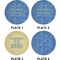 Engineer Quotes Set of Appetizer / Dessert Plates (Approval)