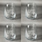 Engineer Quotes Set of Four Personalized Stemless Wineglasses (Approval)