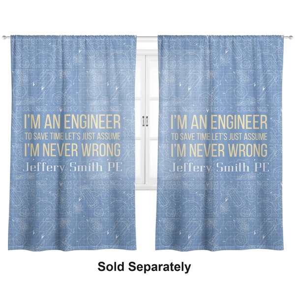 Engineer Quotes Sheer Curtains