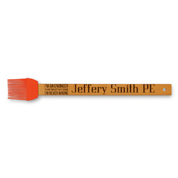 Engineer Quotes Silicone Brush - Red (Personalized)