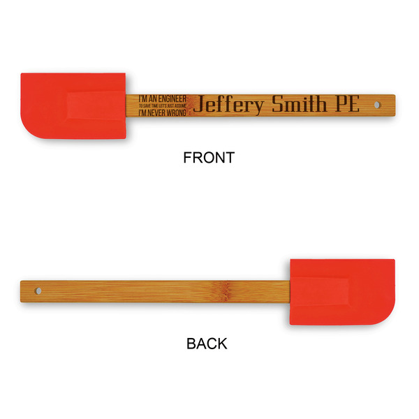 Engineer Quotes Silicone Spatula - Red - APPROVAL