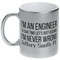 Engineer Quotes Silver Mug - Main