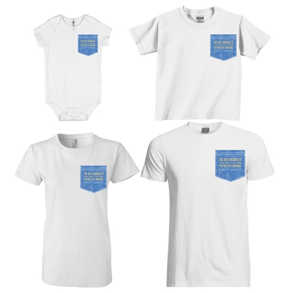 Engineer Quotes Sized Pockets on Various Products