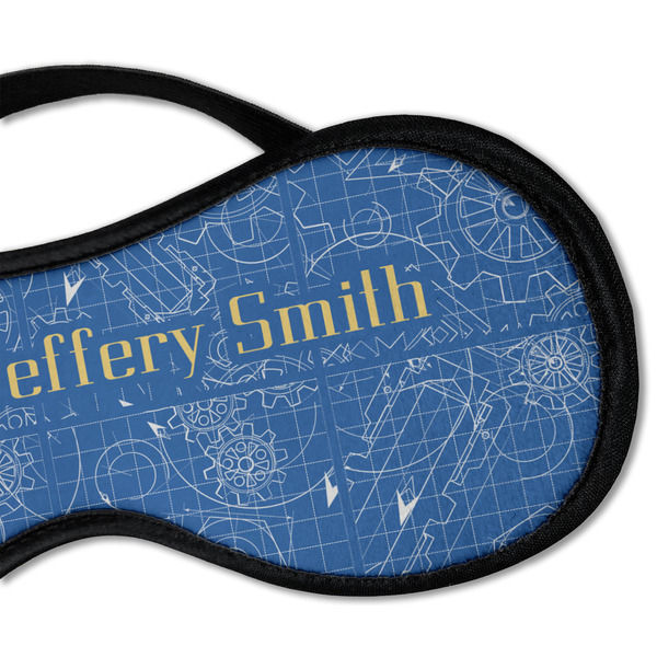 Engineer Quotes Sleeping Eye Mask - DETAIL Large