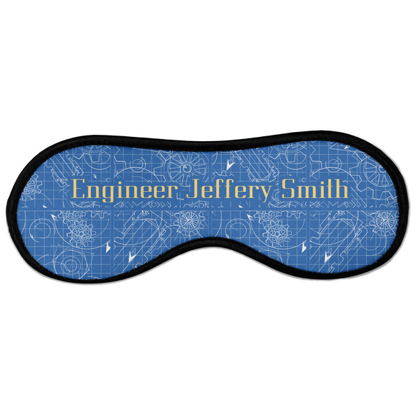 Custom Engineer Quotes Sleeping Eye Masks - Large (Personalized)