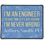 Engineer Quotes Large Gaming Mouse Pad - 12.5" x 10" (Personalized)