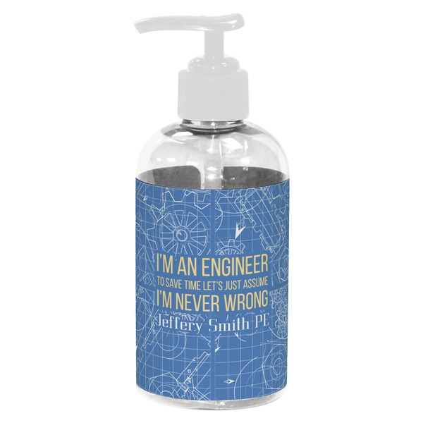 Engineer Quotes Small Liquid Dispenser (8 oz) - White