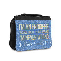 Engineer Quotes Toiletry Bag - Small (Personalized)