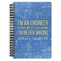 Engineer Quotes Spiral Notebook (Personalized)