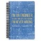 Engineer Quotes Spiral Journal Large - Front View