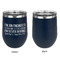 Engineer Quotes Stainless Wine Tumblers - Navy - Single Sided - Approval