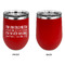 Engineer Quotes Stainless Wine Tumblers - Red - Single Sided - Approval