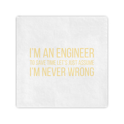 Engineer Quotes Cocktail Napkins