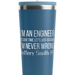 Engineer Quotes RTIC Everyday Tumbler with Straw - 28oz (Personalized)